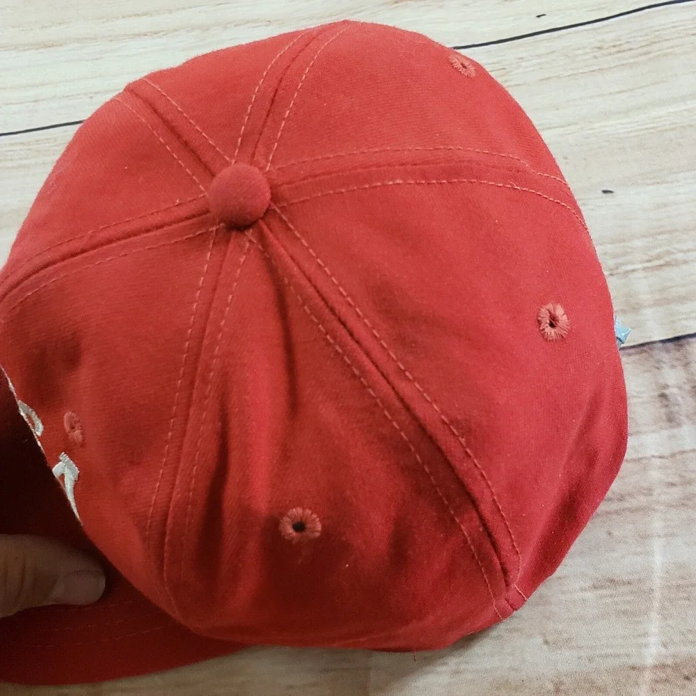 VINTAGE New Era PYL GSA All Stars‎ Hat Cap Red California Fastpitch Softball